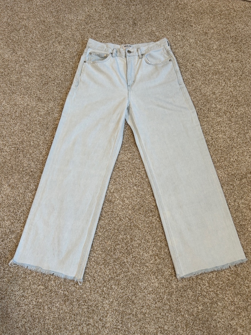 Agolde Oversized Straight Leg Jeans